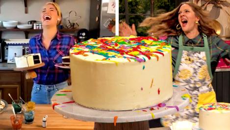 Molly Yeh's cake