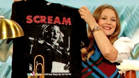 Drew and tee shirt