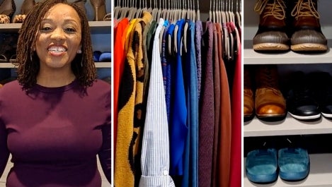 Design Expert Naeema Ford Goldson Shares Essential Closet Organization Tips | Hot Tip