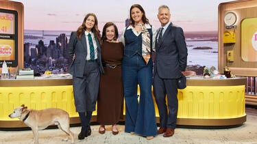 Kristina Zias Reacts to Trendy Fashion News & Gives Audience Member a Spring Wardrobe Glow-Up 