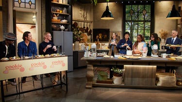 Oliver Hudson, Taye Diggs, and Ben Mims Taste Test Weird Flavor Combo Cookies | Cookie Competish