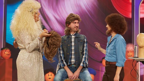 Chris Appleton Styles a Drew Barrymore Show Producer's Billy Ray Cyrus Wig