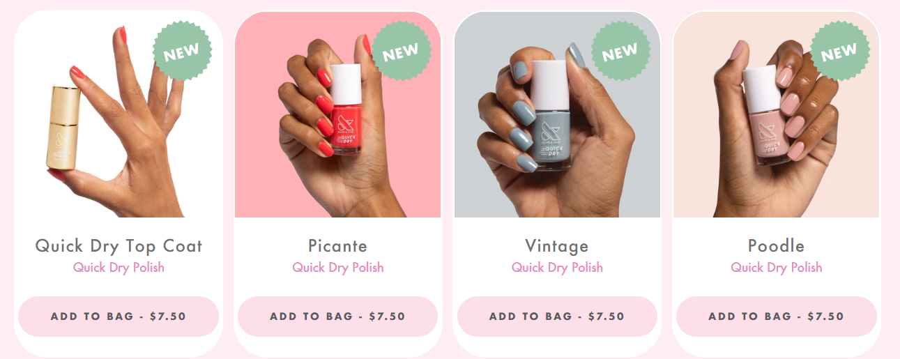 Olive & June Quick Dry Polish System