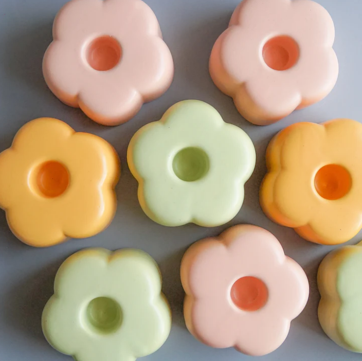 Peaches Candle Holder