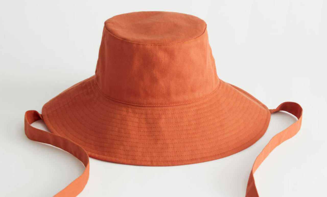 Red Bucket Hat